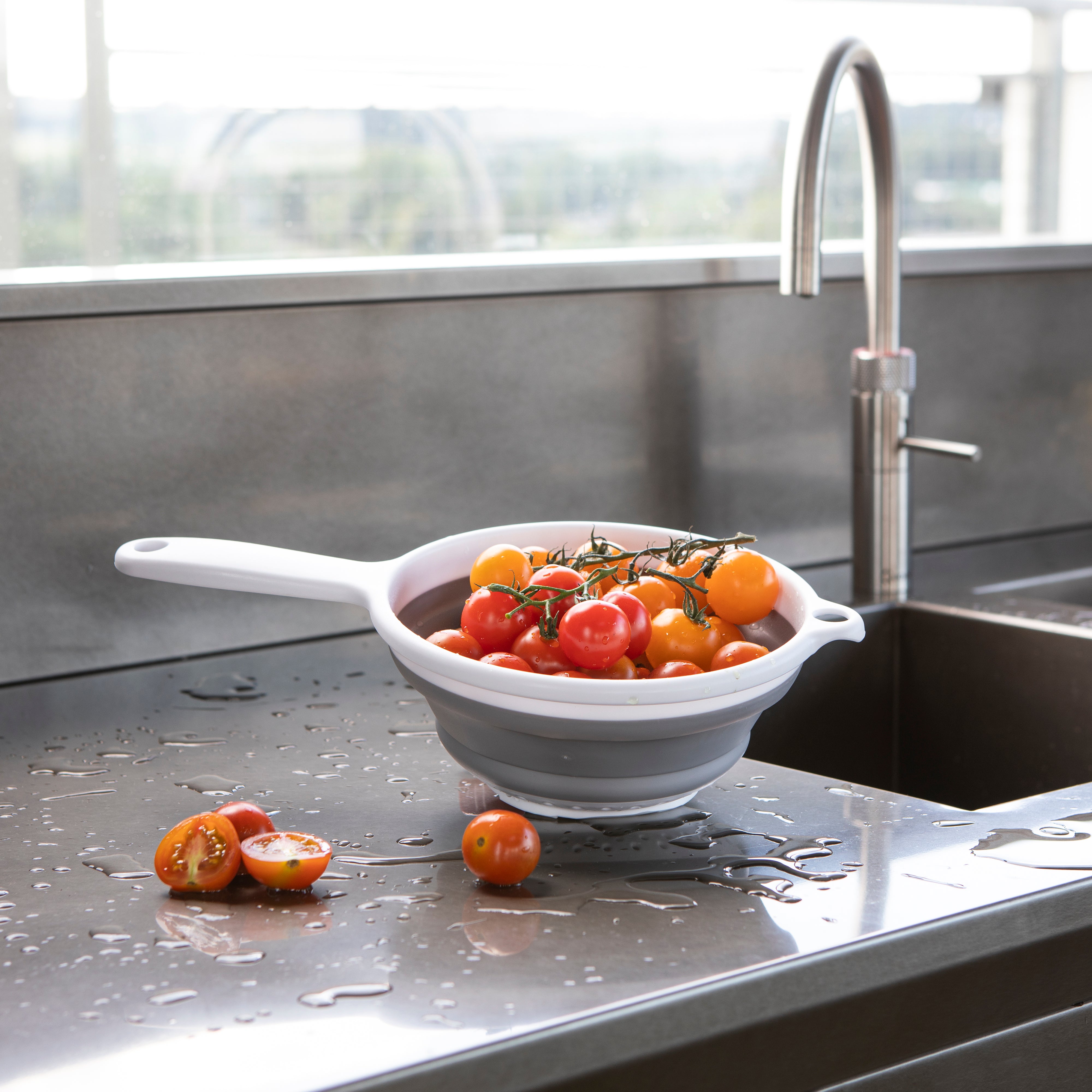 Space Saving Collapsible Colander