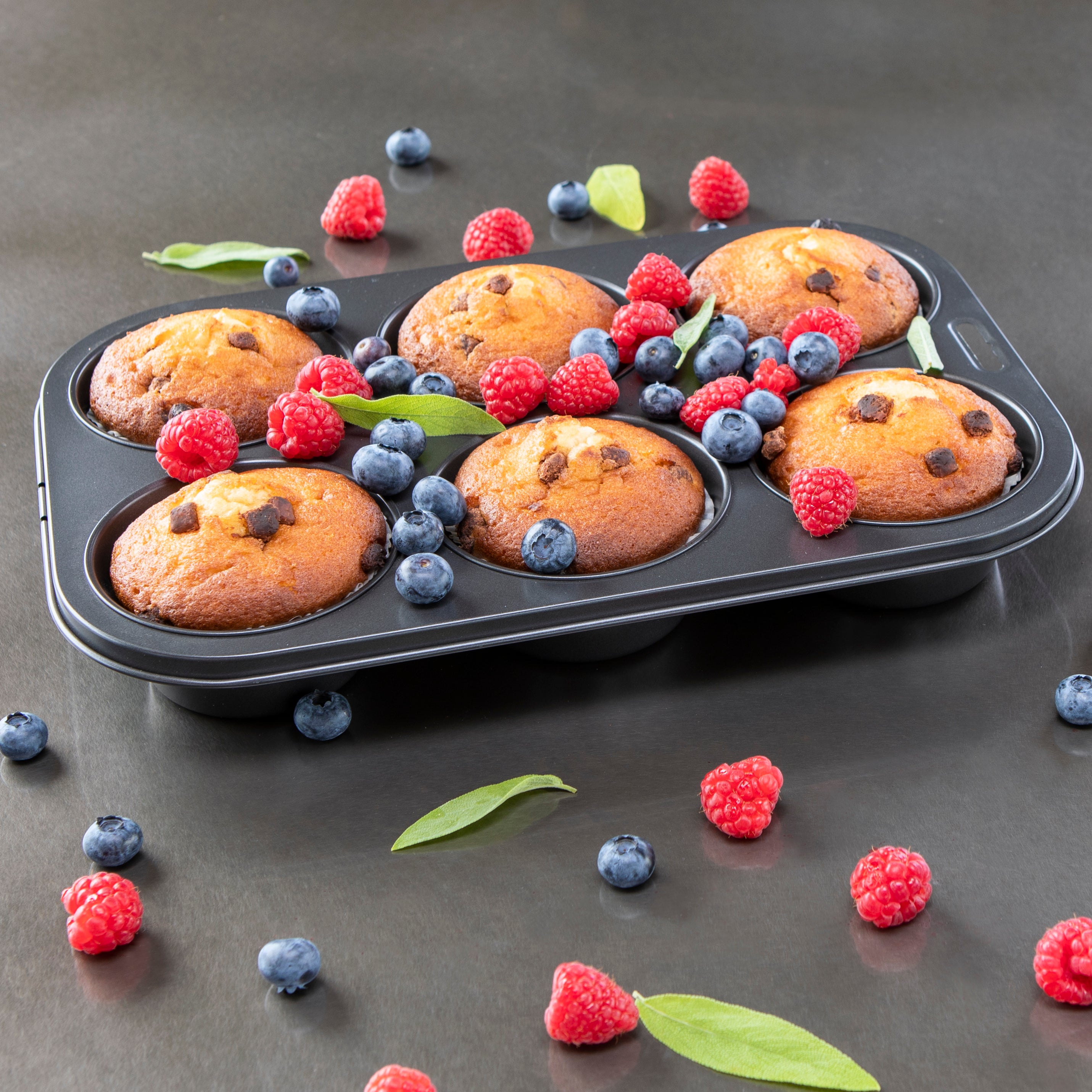 6 Cup Deep Muffin Pan