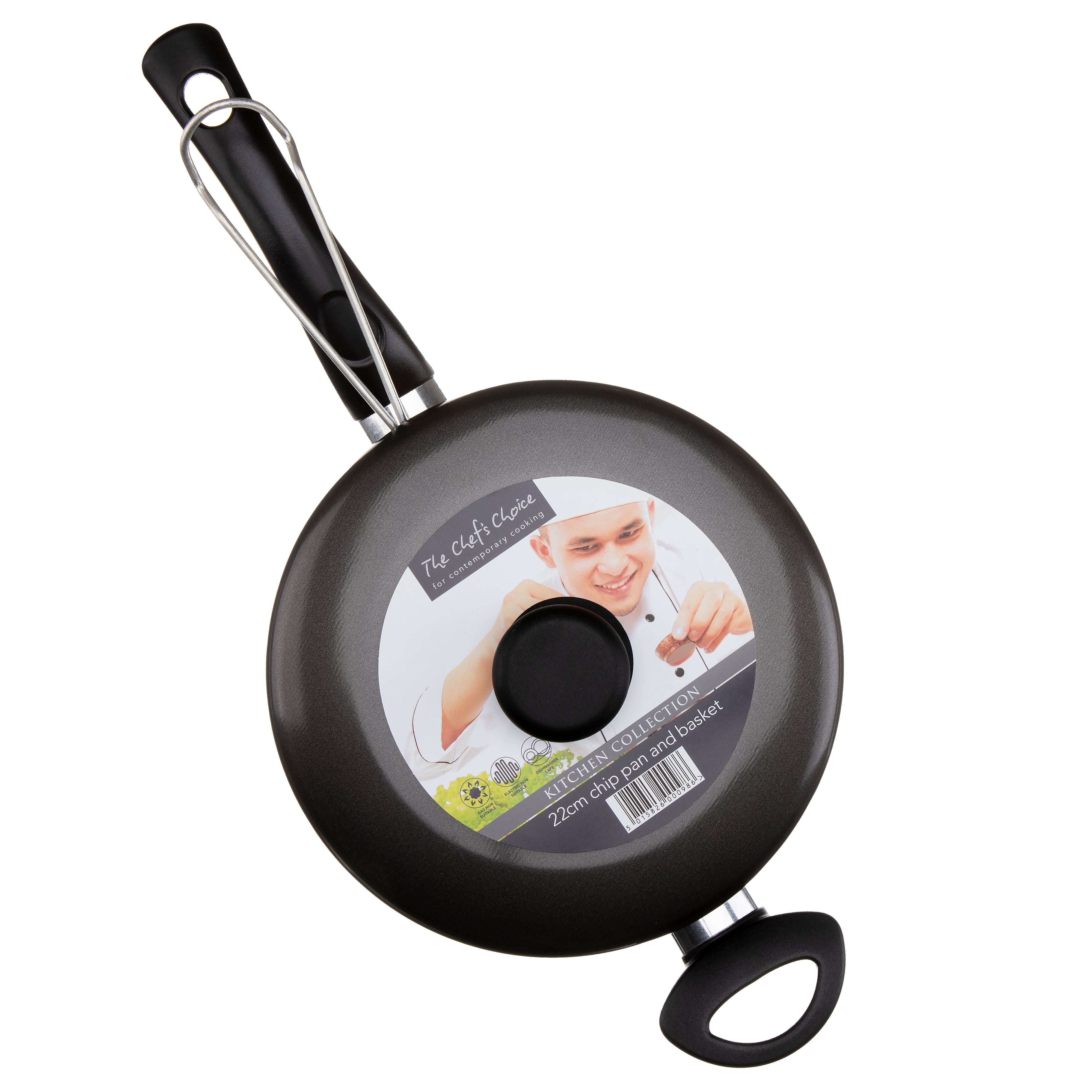 22cm Non-Stick Chip Pan Set
