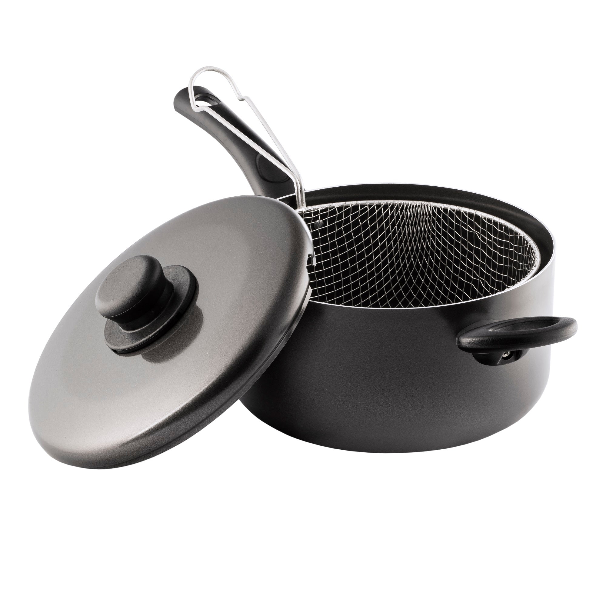 22cm Non-Stick Chip Pan Set