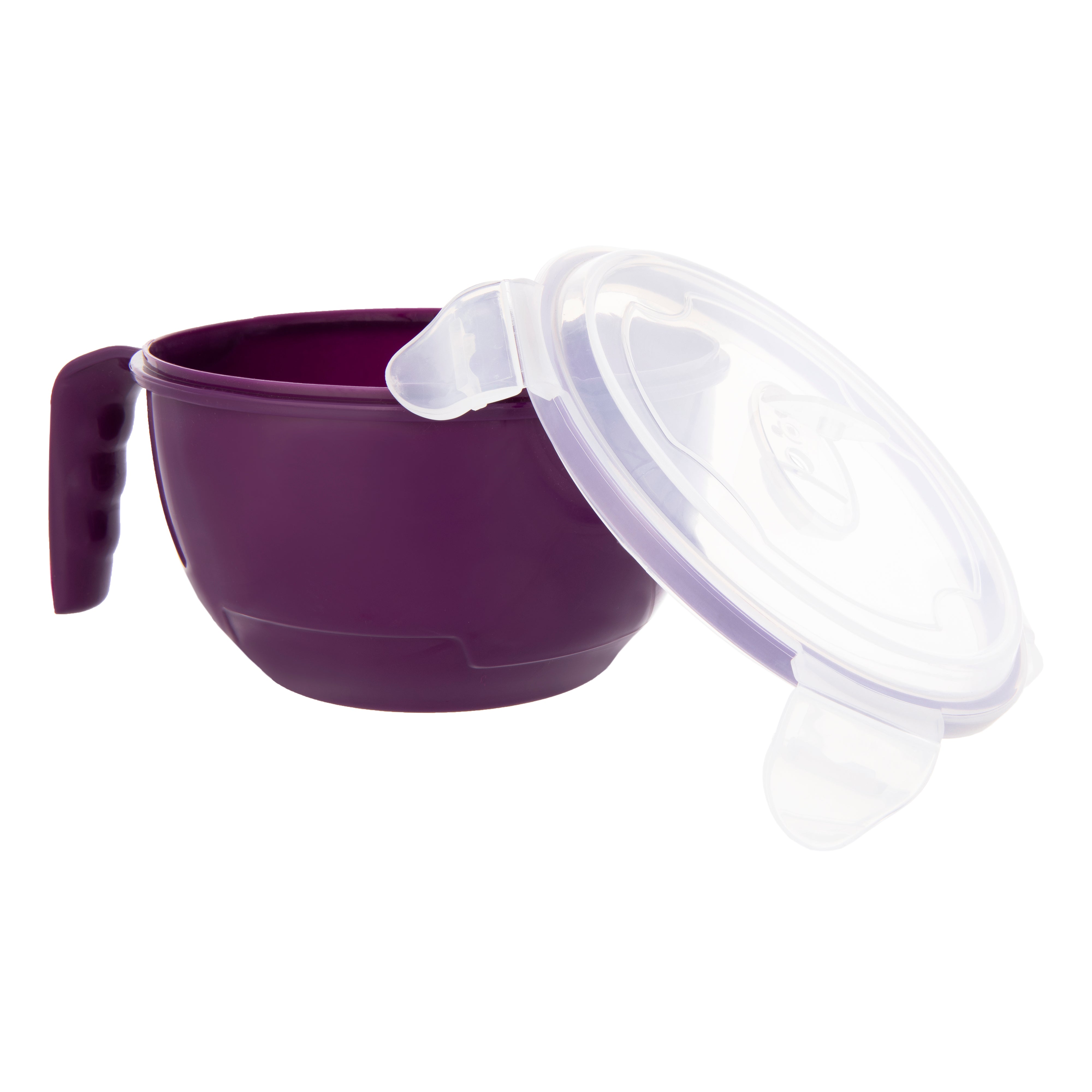 Microwave Bowl Assorted Colour (2 Red, Blue, Purple, Green,)