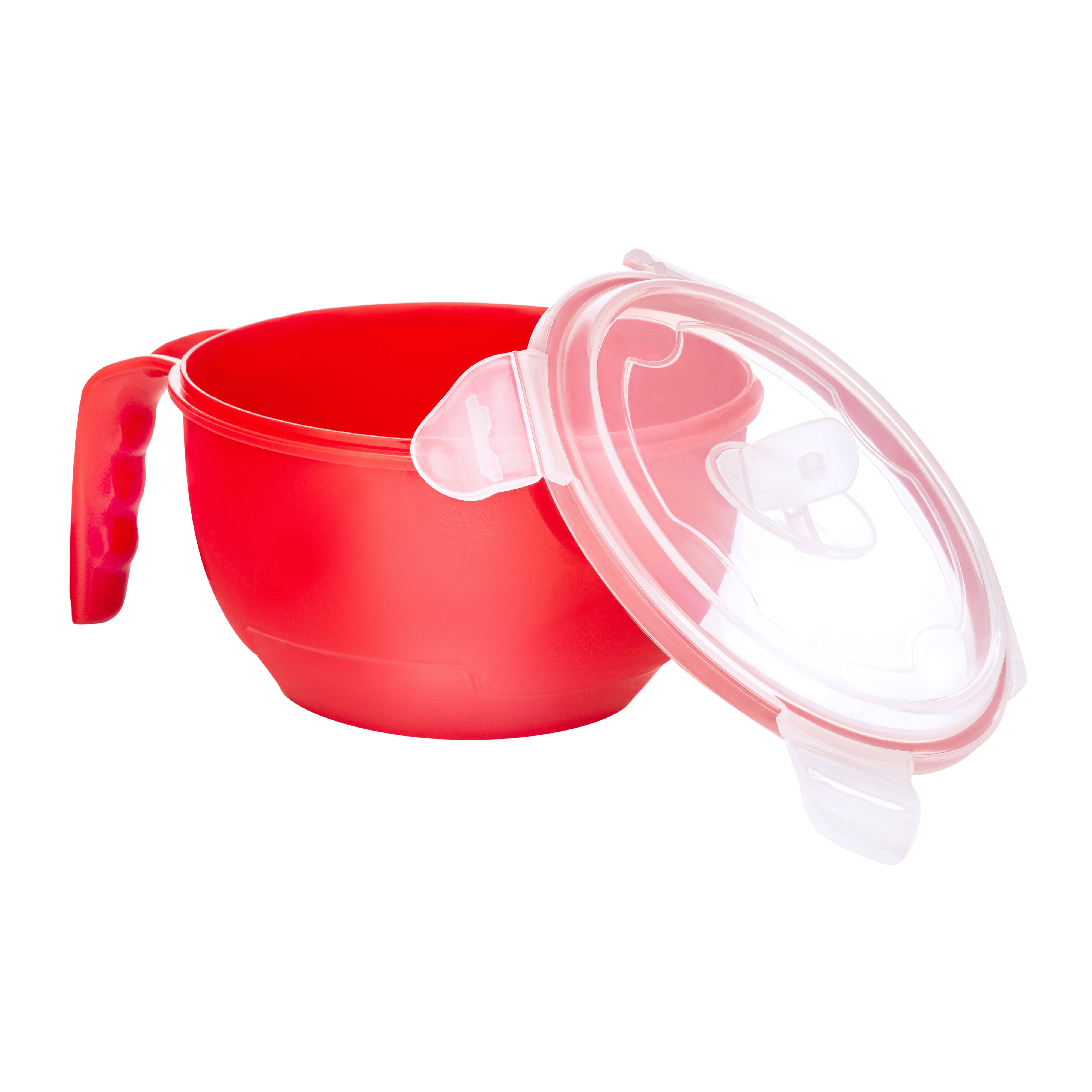 Microwave Bowl Assorted Colour (2 Red, Blue, Purple, Green,)