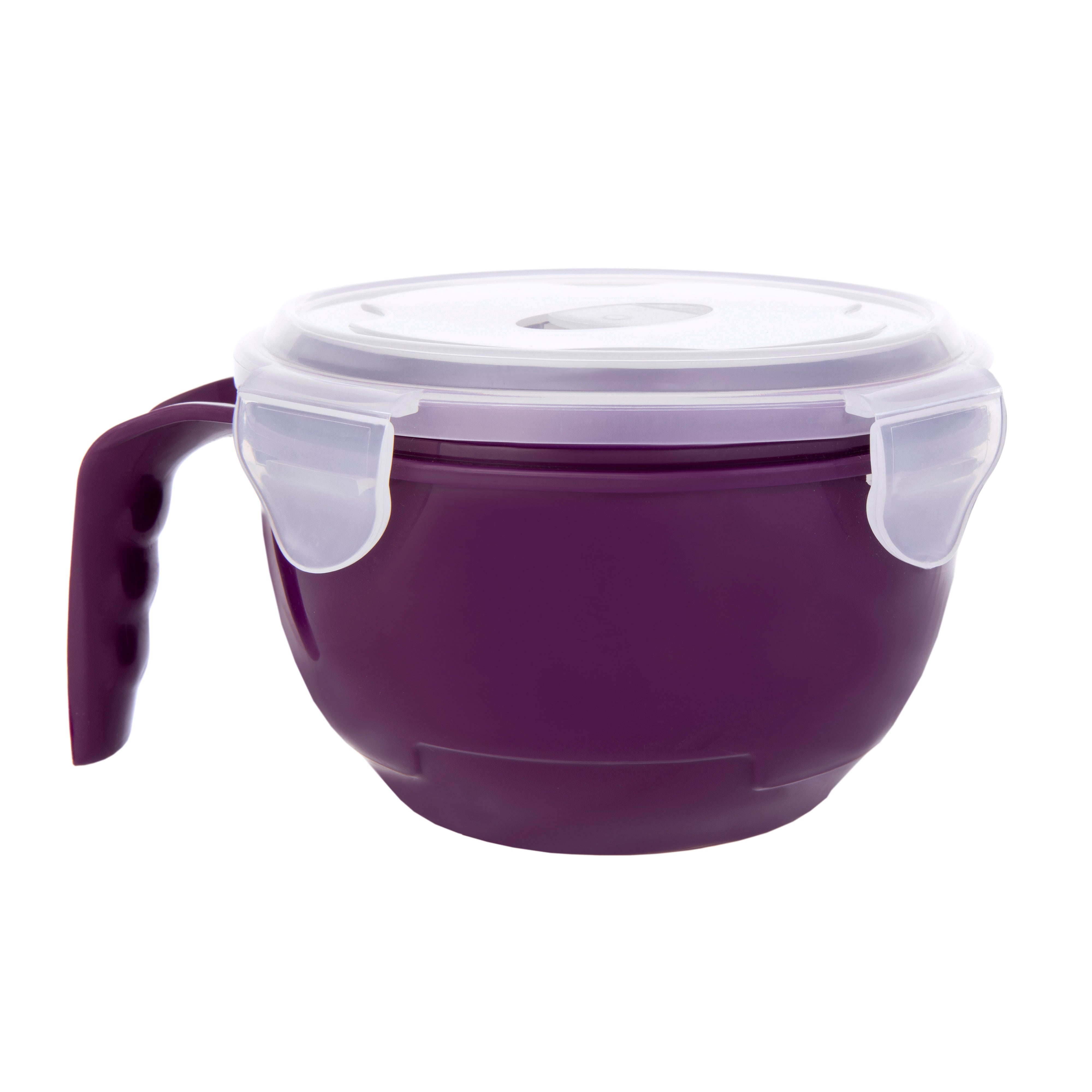 Microwave Bowl Assorted Colour (2 Red, Blue, Purple, Green,)