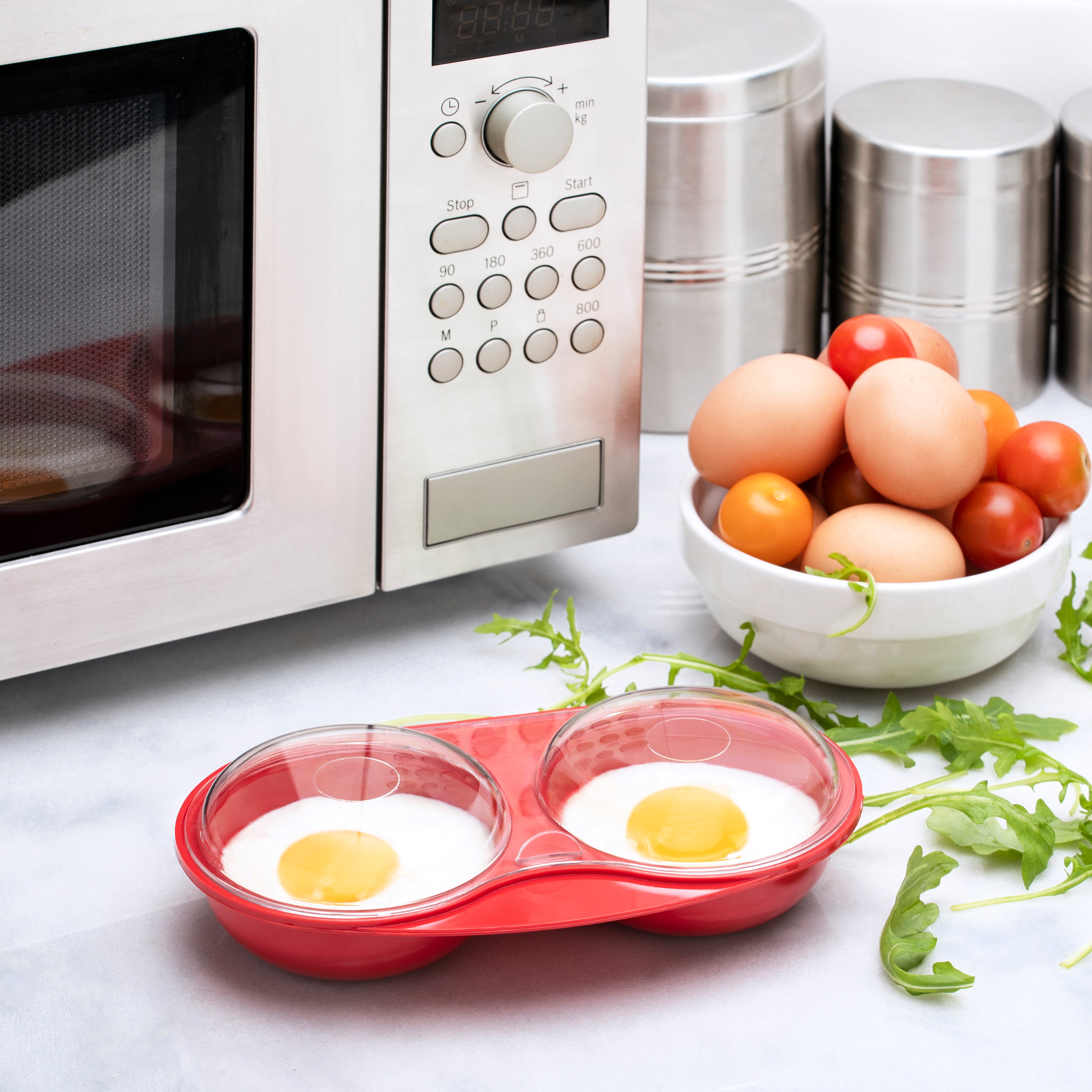 Microwave 2 Egg Poacher