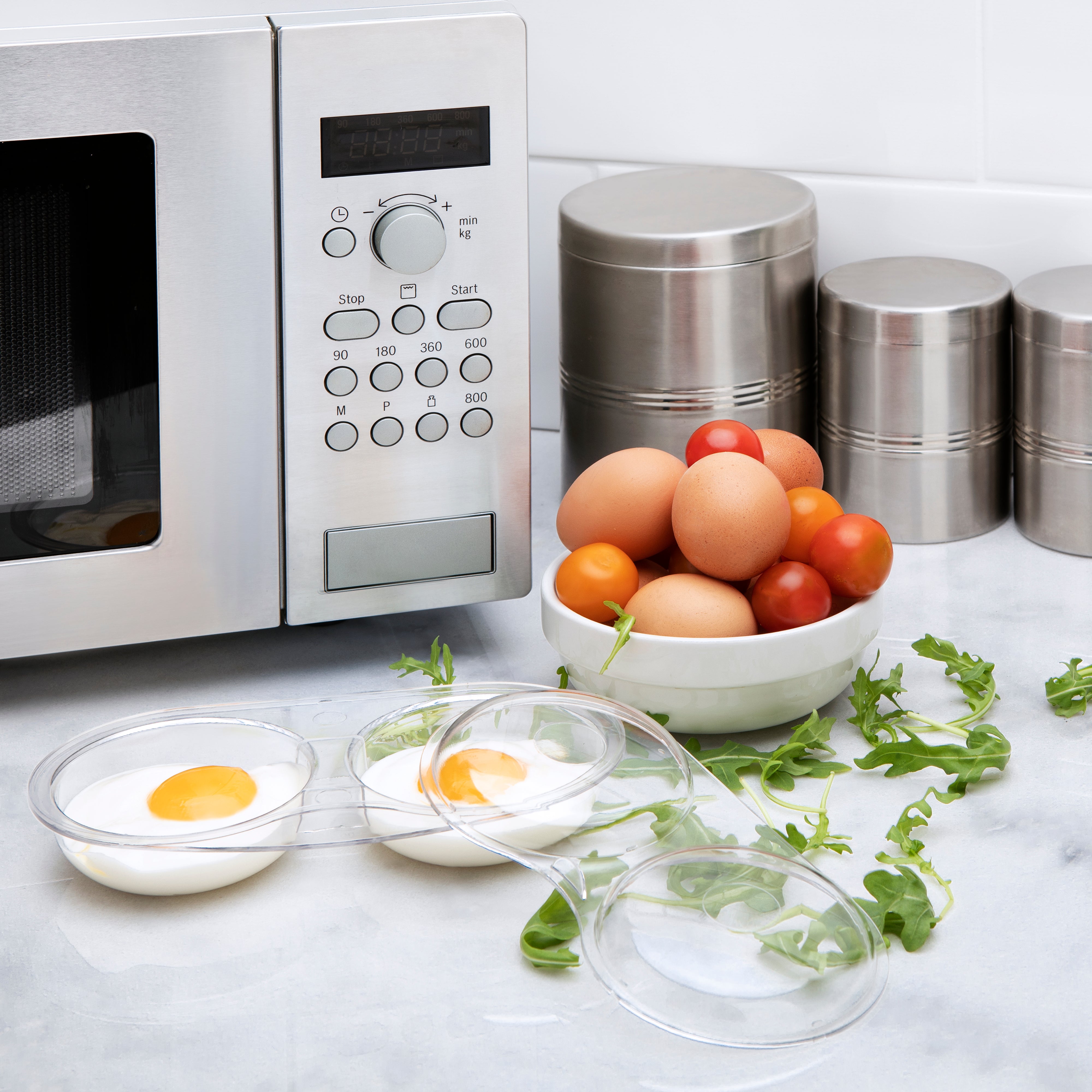 Microwave 2 Egg Poacher