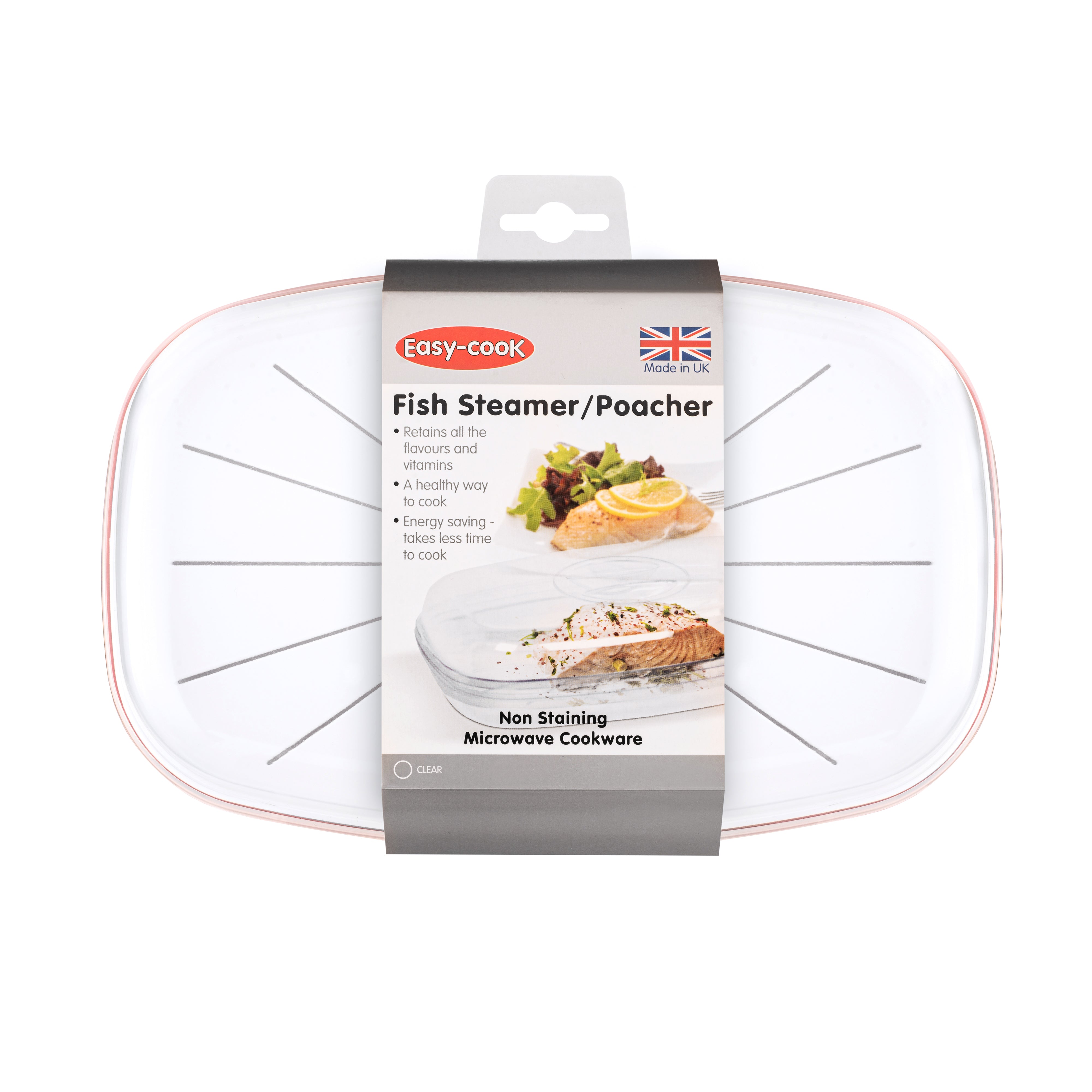 Microwave Fish Poacher & Steamer