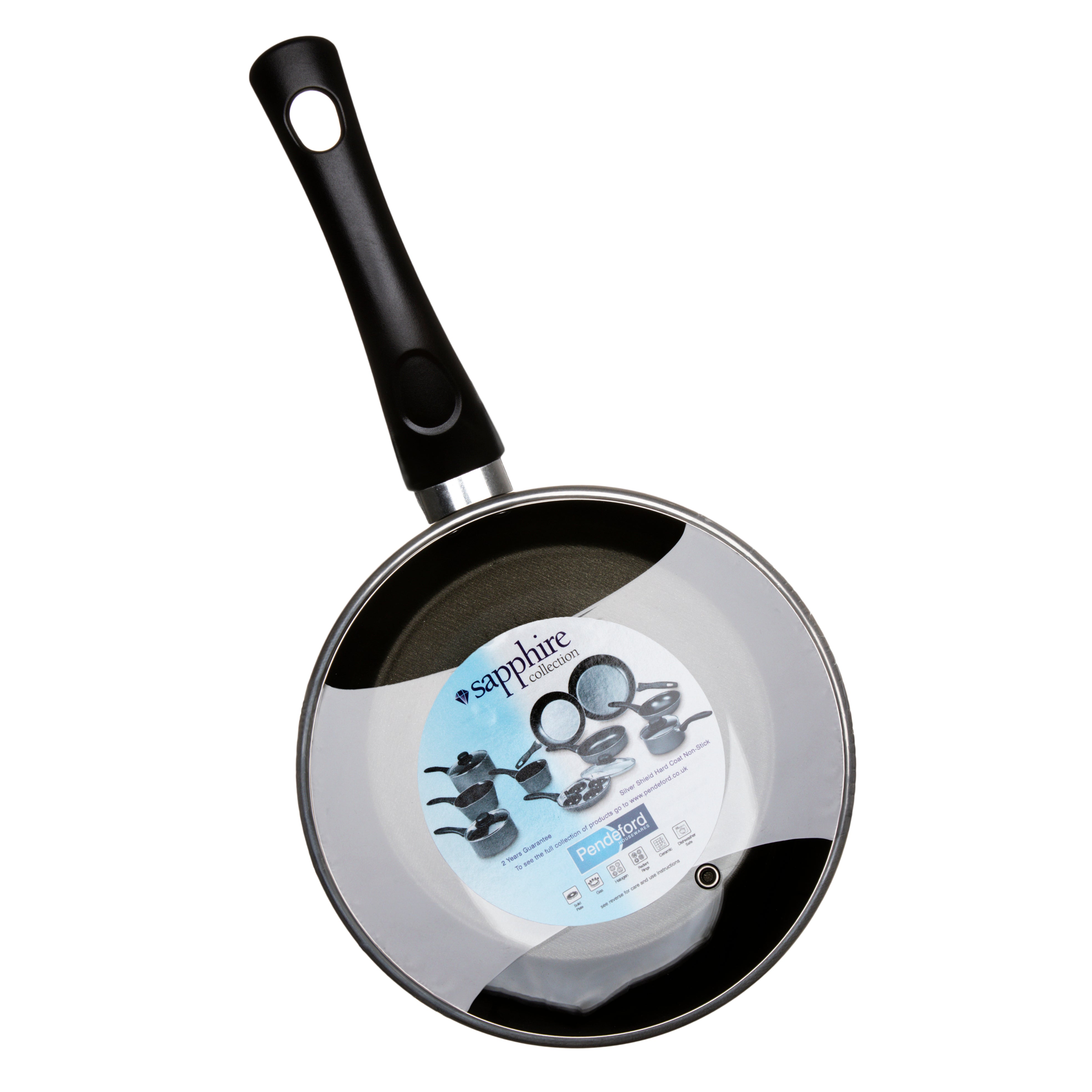 18cm Non-Stick Sauce Pan & Glass Lid