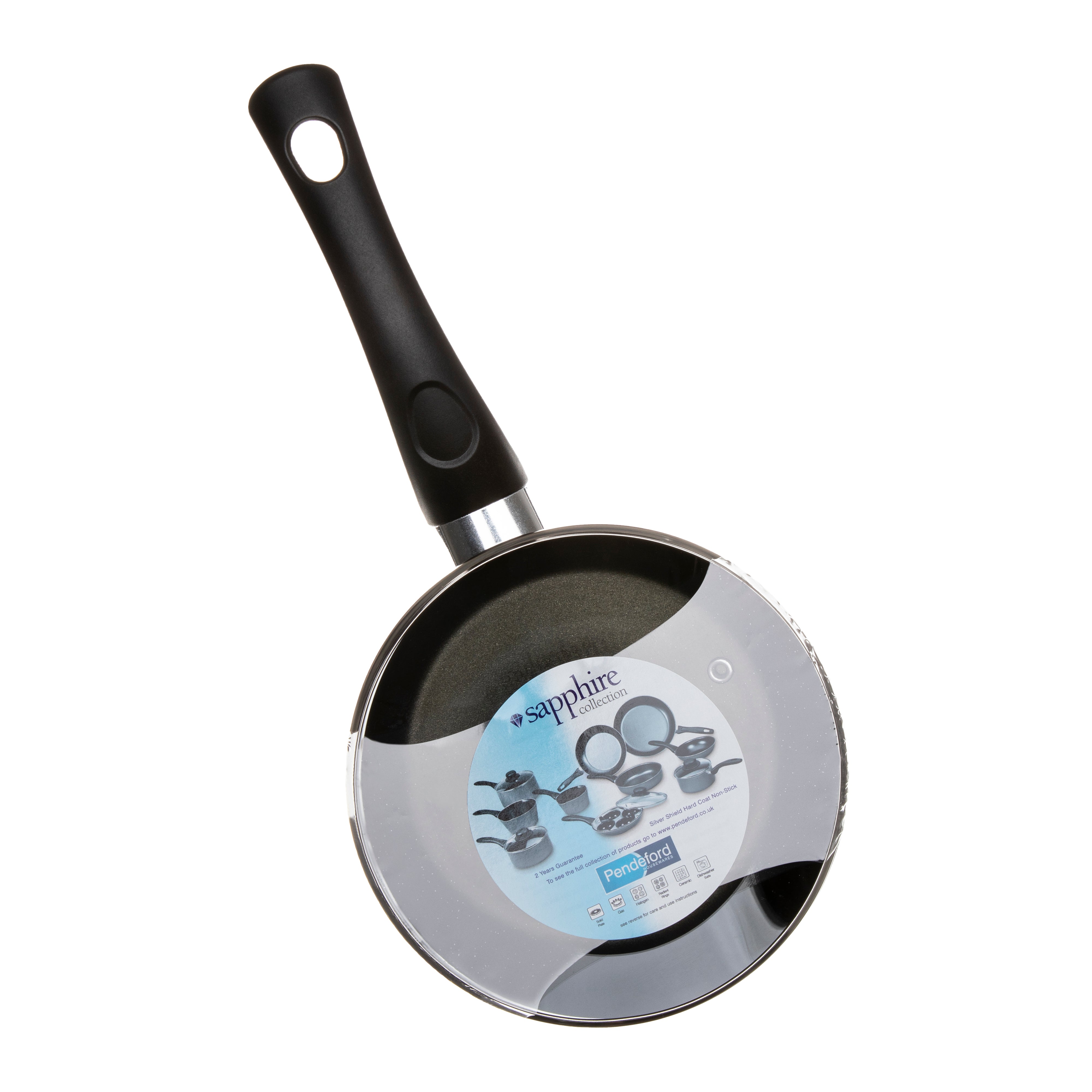 20cm Non-Stick Sauce Pan & Glass Lid