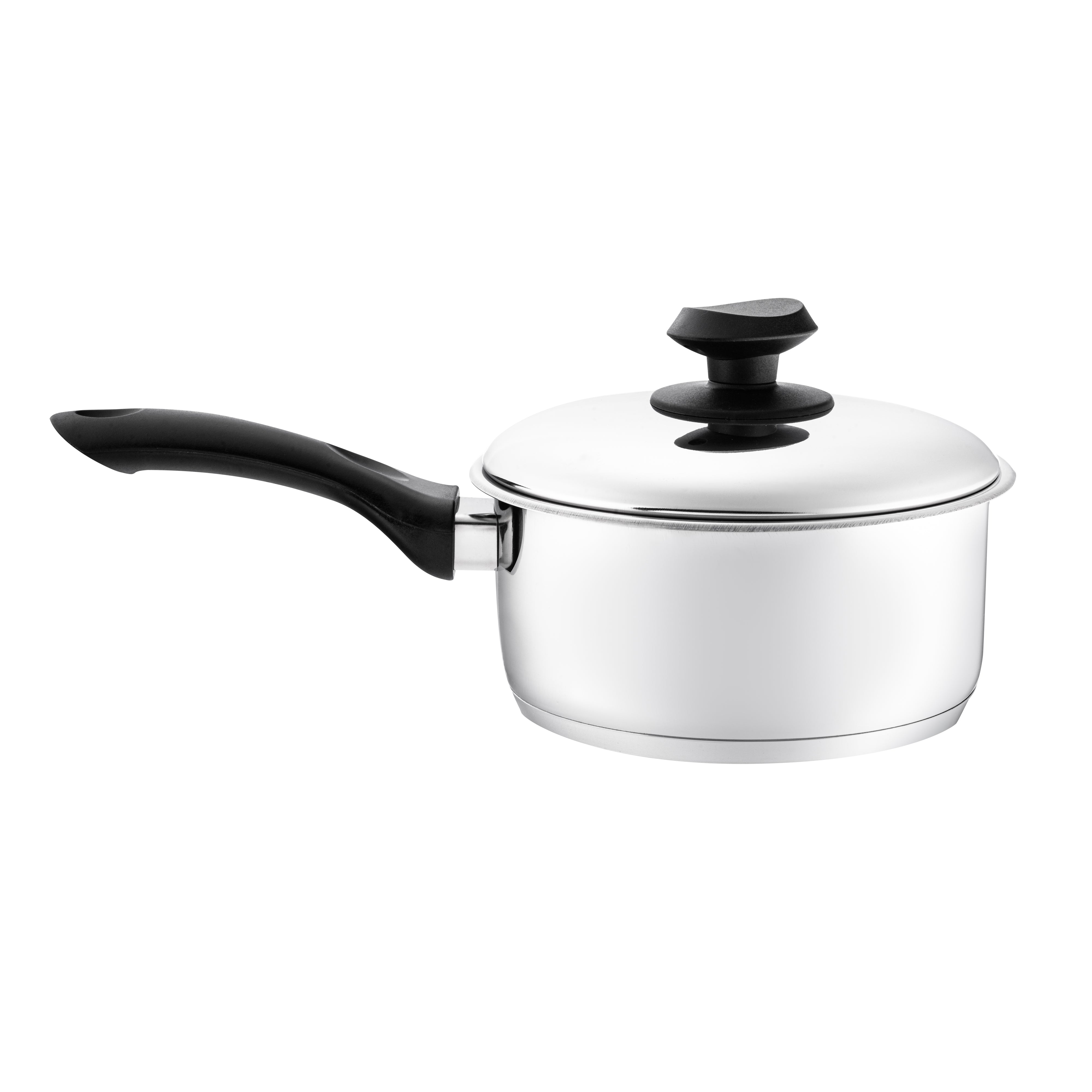 18cm Stainless Steel Sauce Pan & Lid