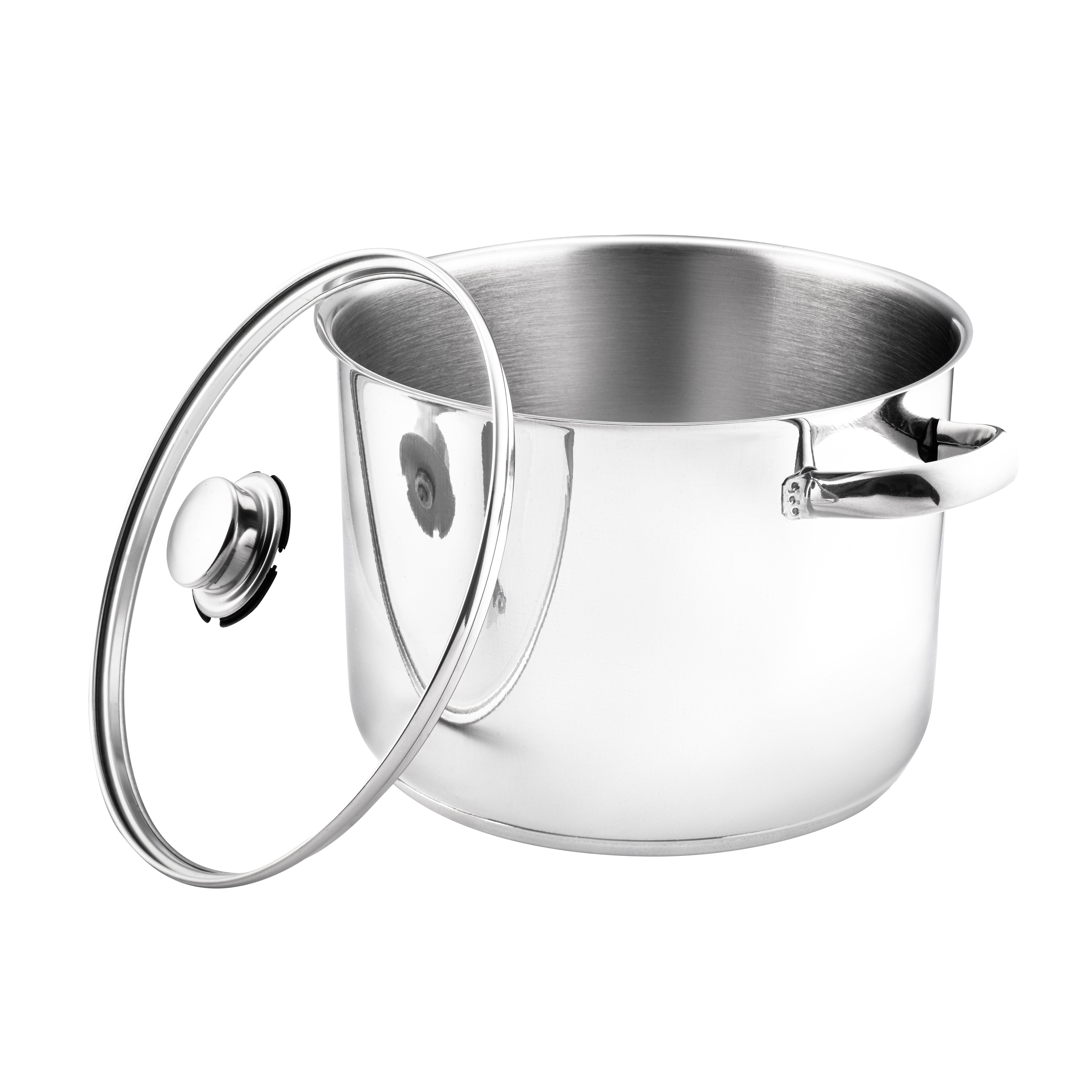 24cm (7.5L) Stainless Steel Deep Stock Pot